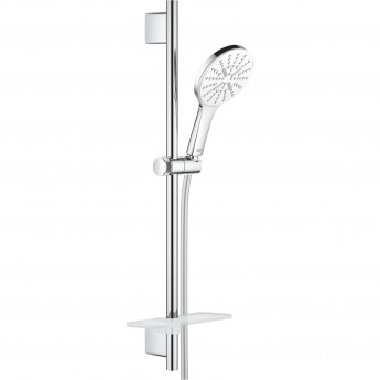 Душевой гарнитур GROHE RAINSHOWER SMARTACTIVE 130, 3 вида струй, белая луна (26576LS0)