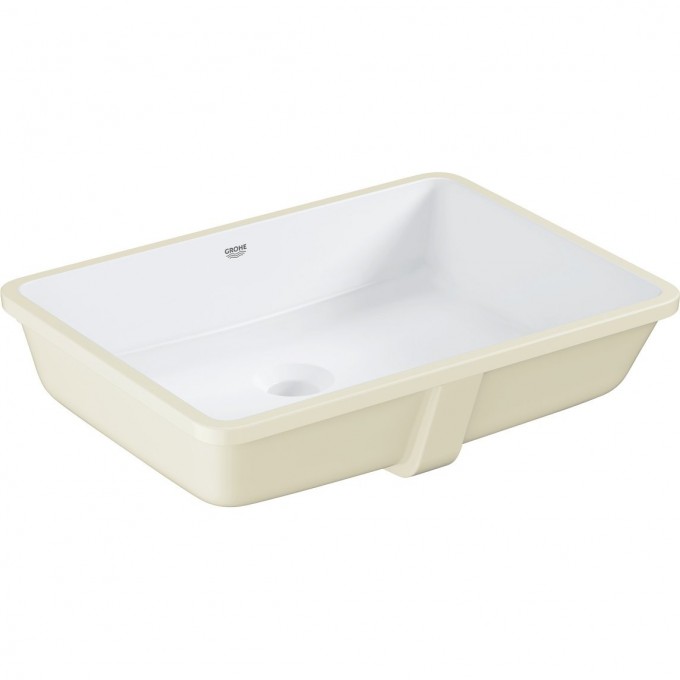 Раковина GROHE CUBE CERAMIC, встраиваемая 50 см, альпин-белый 3948000H